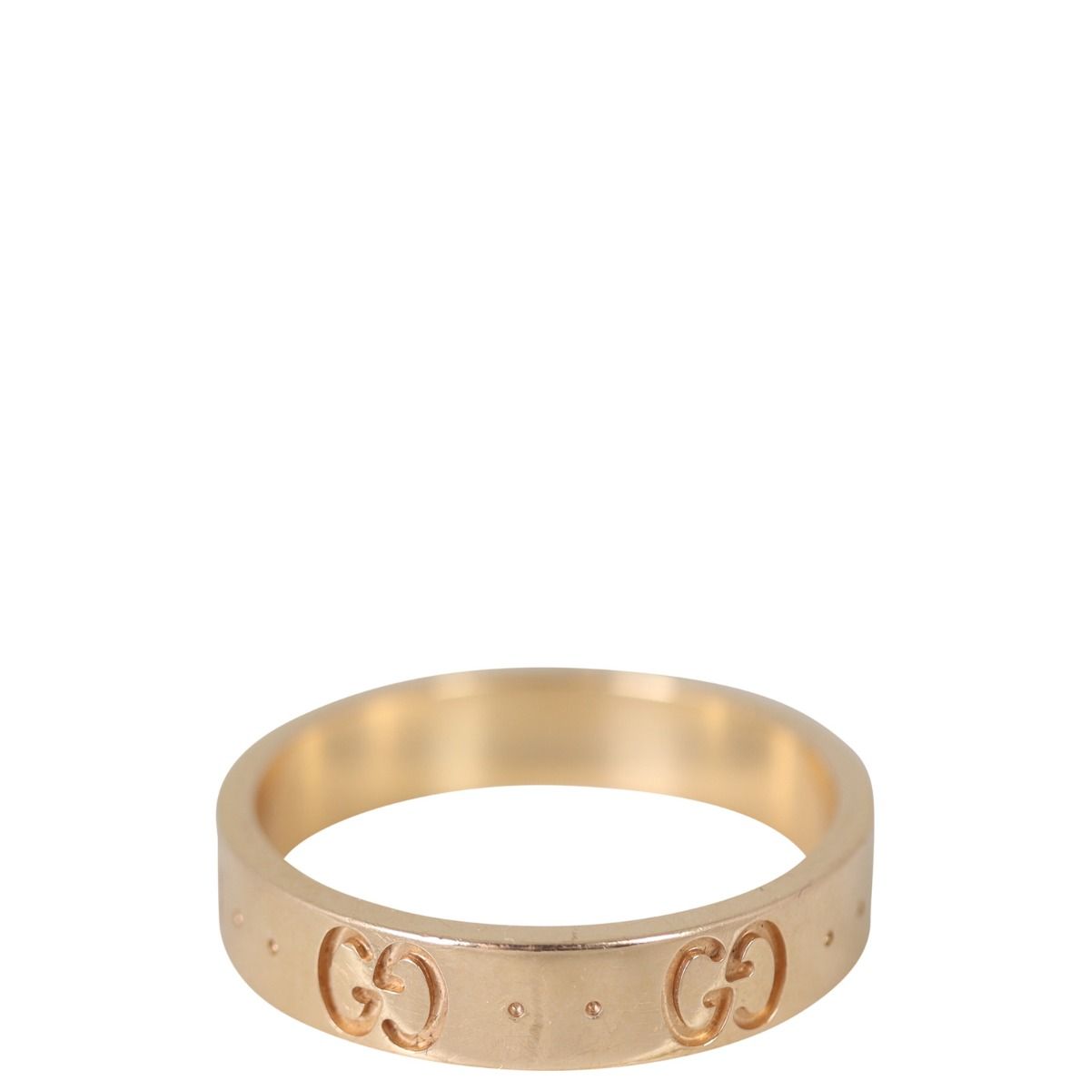 Gucci ring rose gold top