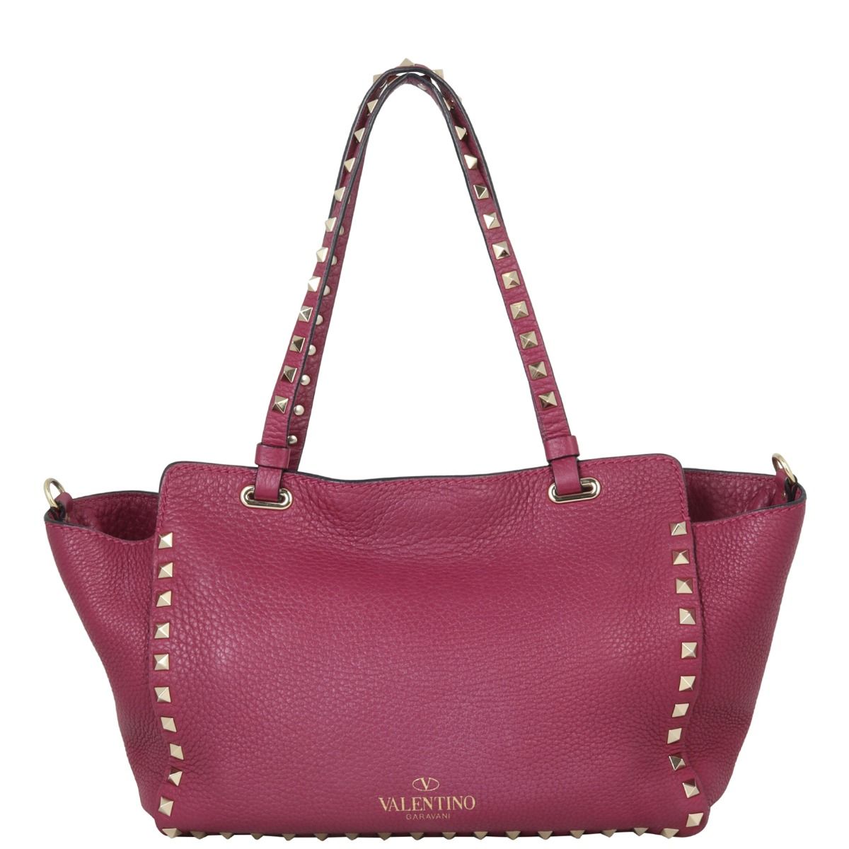 VIP【送料関税込】VALENTINO GARAVANI ROCKSTUD SMALL TOTE BAG REDUCTION Valentino Garavani ON SALE Tote small rockstud bag