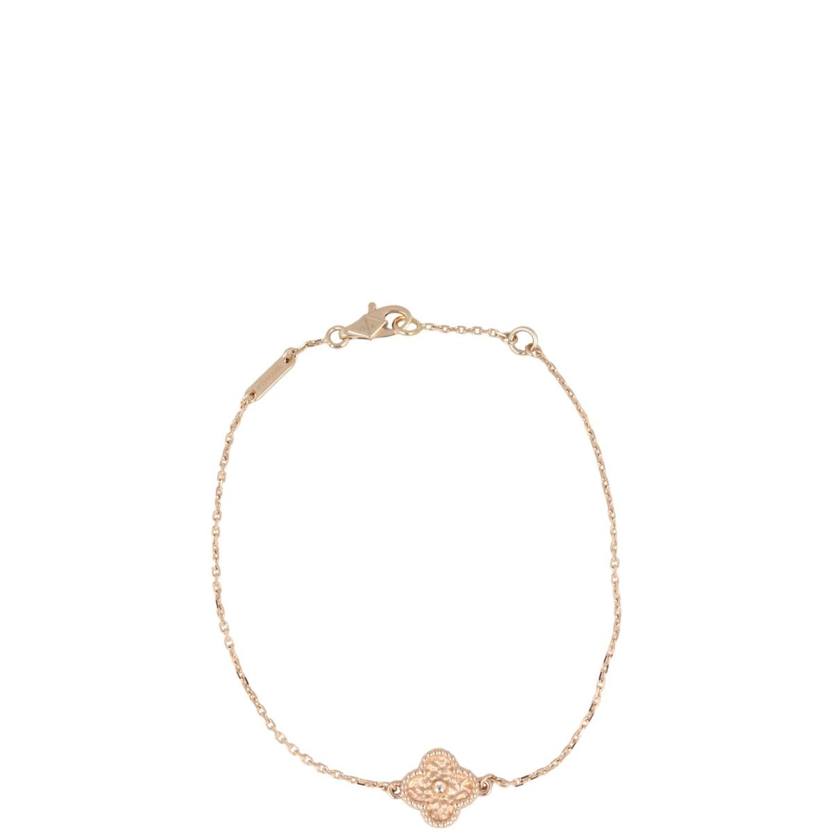 Van cleef bracelet on sale rose gold