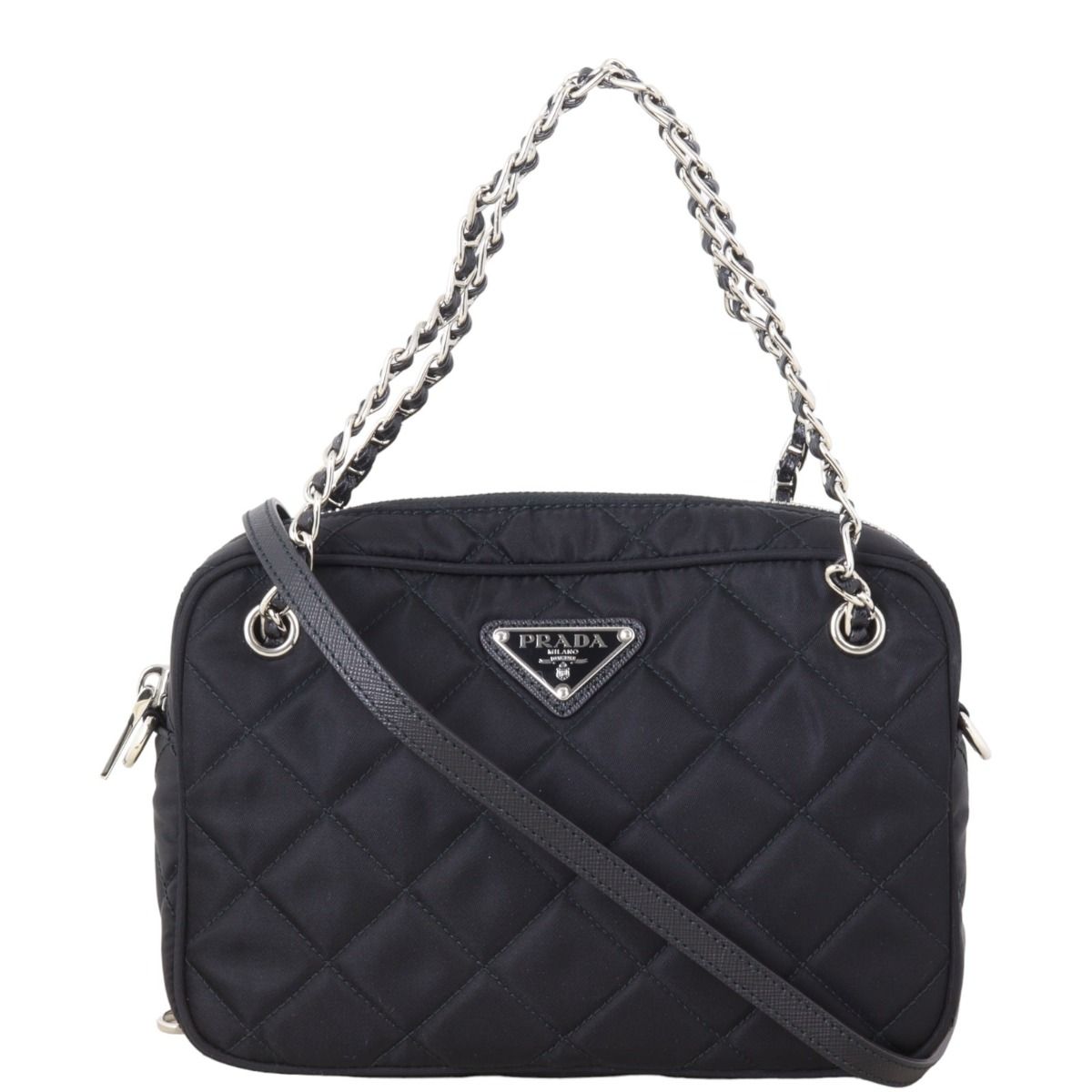 Prada shell shoulder bag online