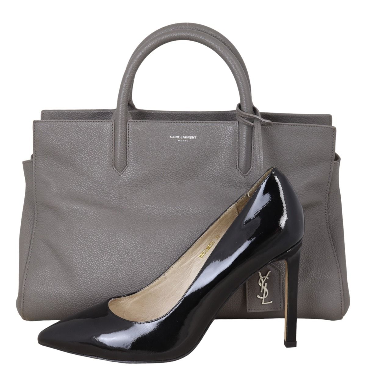 Saint laurent small cabas rive gauche bag online