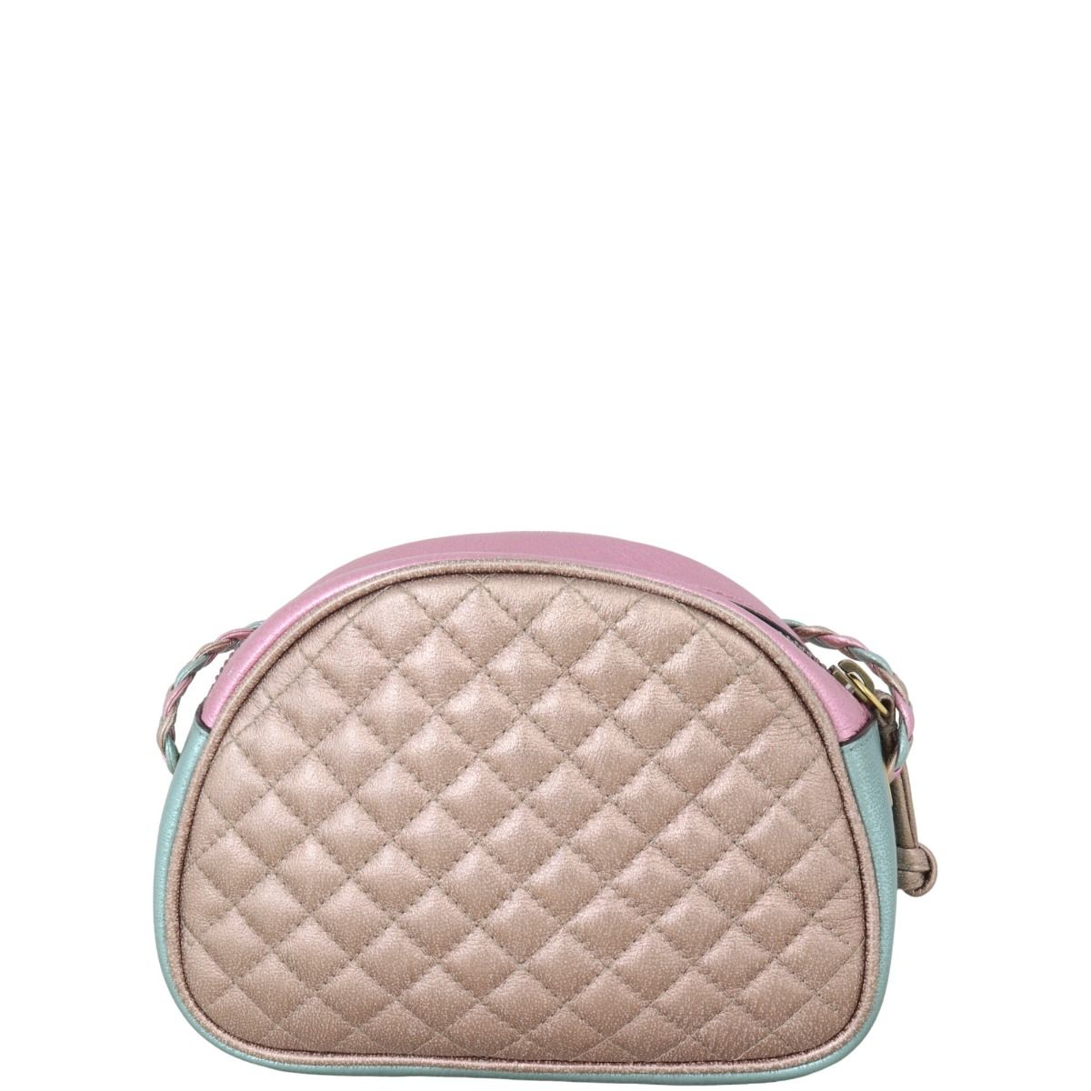 Gucci laminated leather shoulder bag hotsell