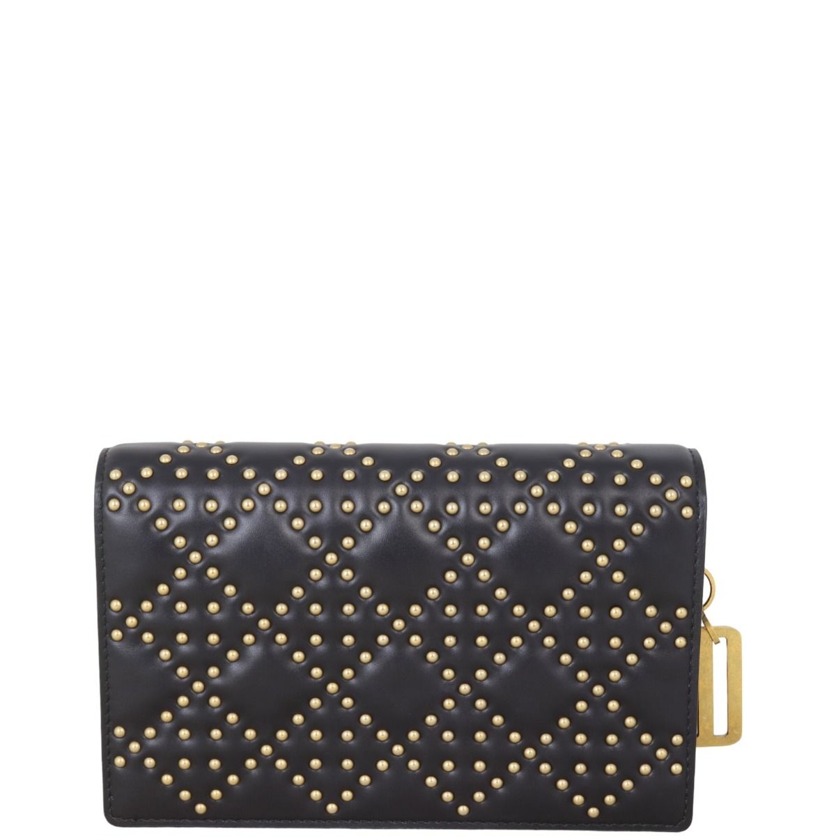 Dior Lady Dior Studded Wallet on Chain