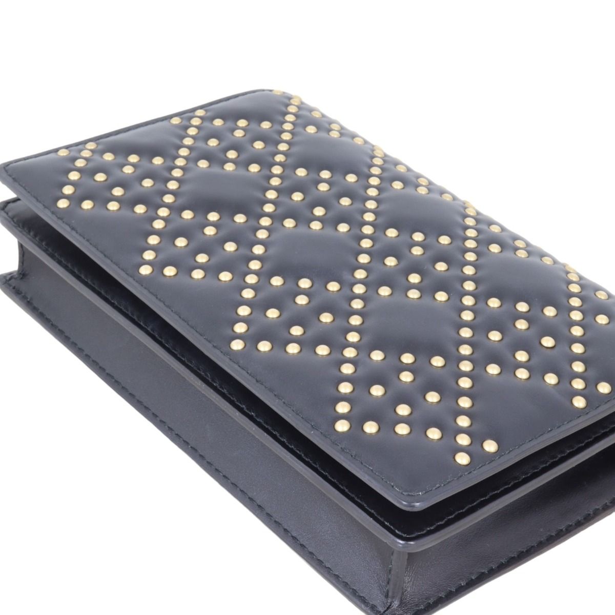 Dior Lady Dior Studded Wallet on Chain Dior Lady Dior Studded Wallet on Chain