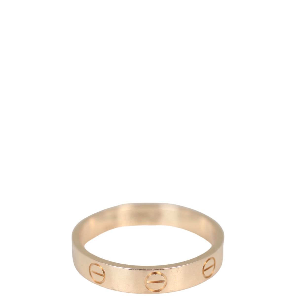 Cartier Love Wedding Band 18k Rose Gold