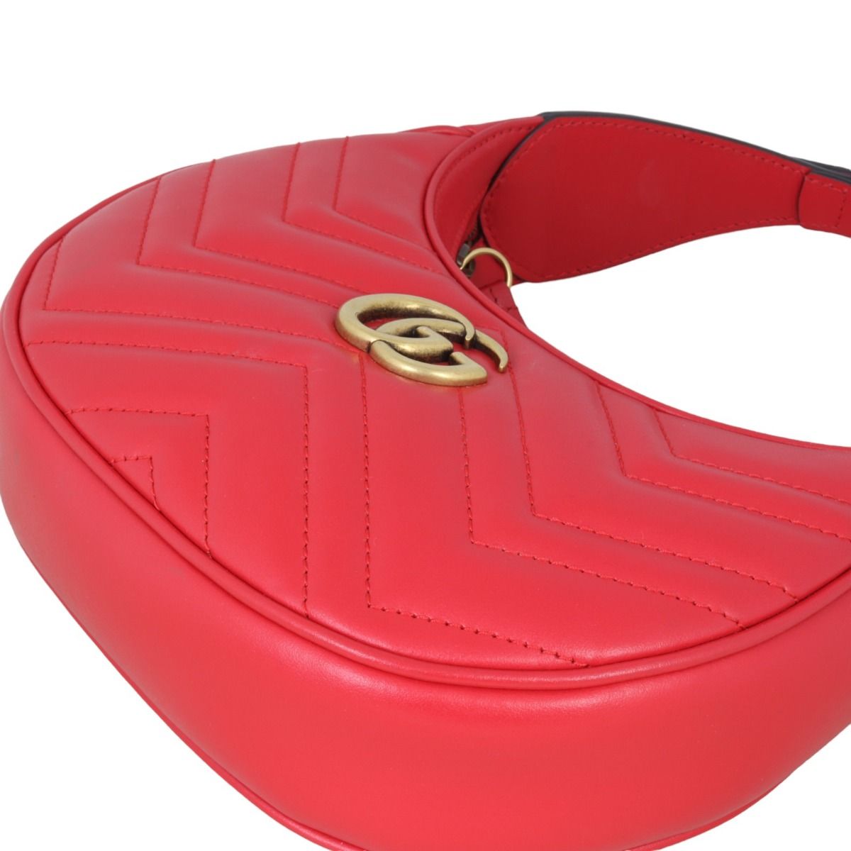 GUCCI MOON SIDE MINI SHOULDER BAG RED【海外限定商品】 Gucci Moon Side Mini Shoulder Bag (Please request for