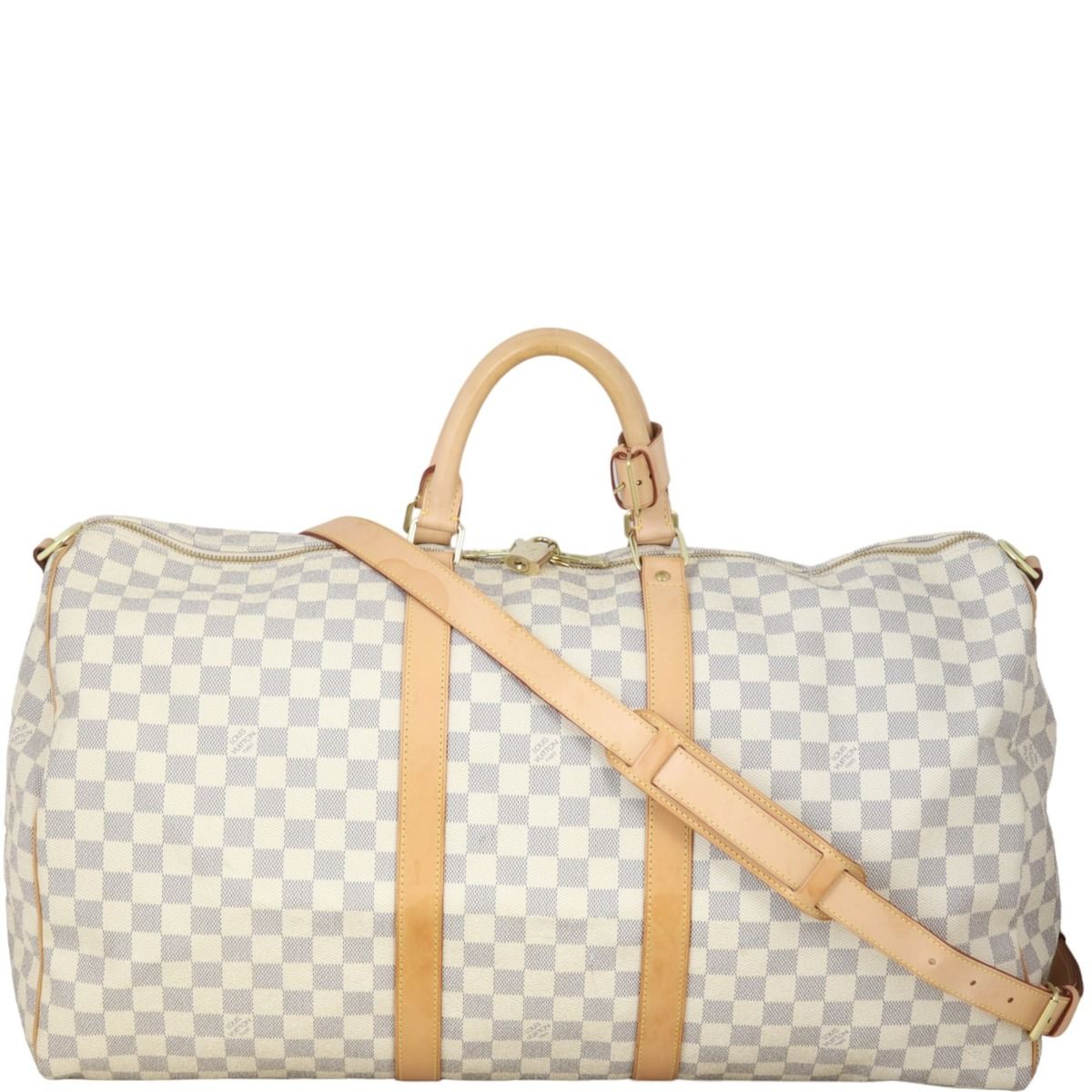 Louis Vuitton Keepall 55 Bandouliere Damier Azur