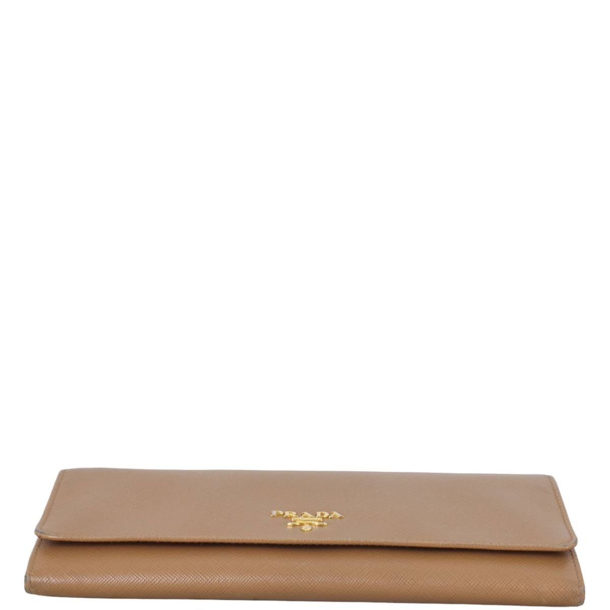 Prada saffiano metal wallet on chain online