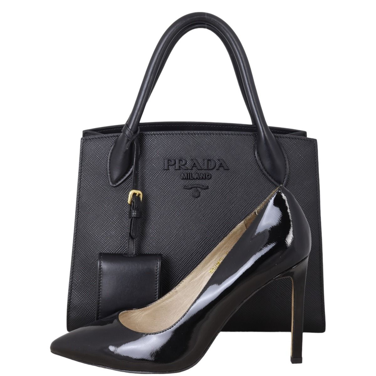 Prada Saffiano Cuir Monochrome Small Bag