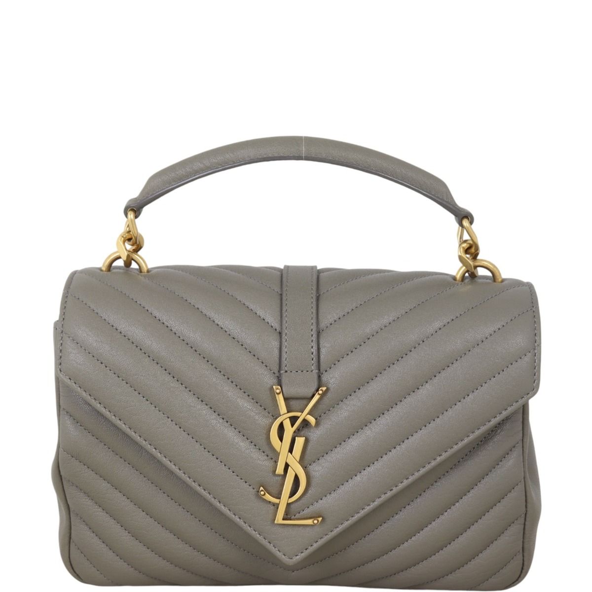 マストアイテム◇College ミディアム バッグ◇Saint Laurent COLLEGE MEDIUM IN QUILTED LEATHER | Saint Laurent | YSL US