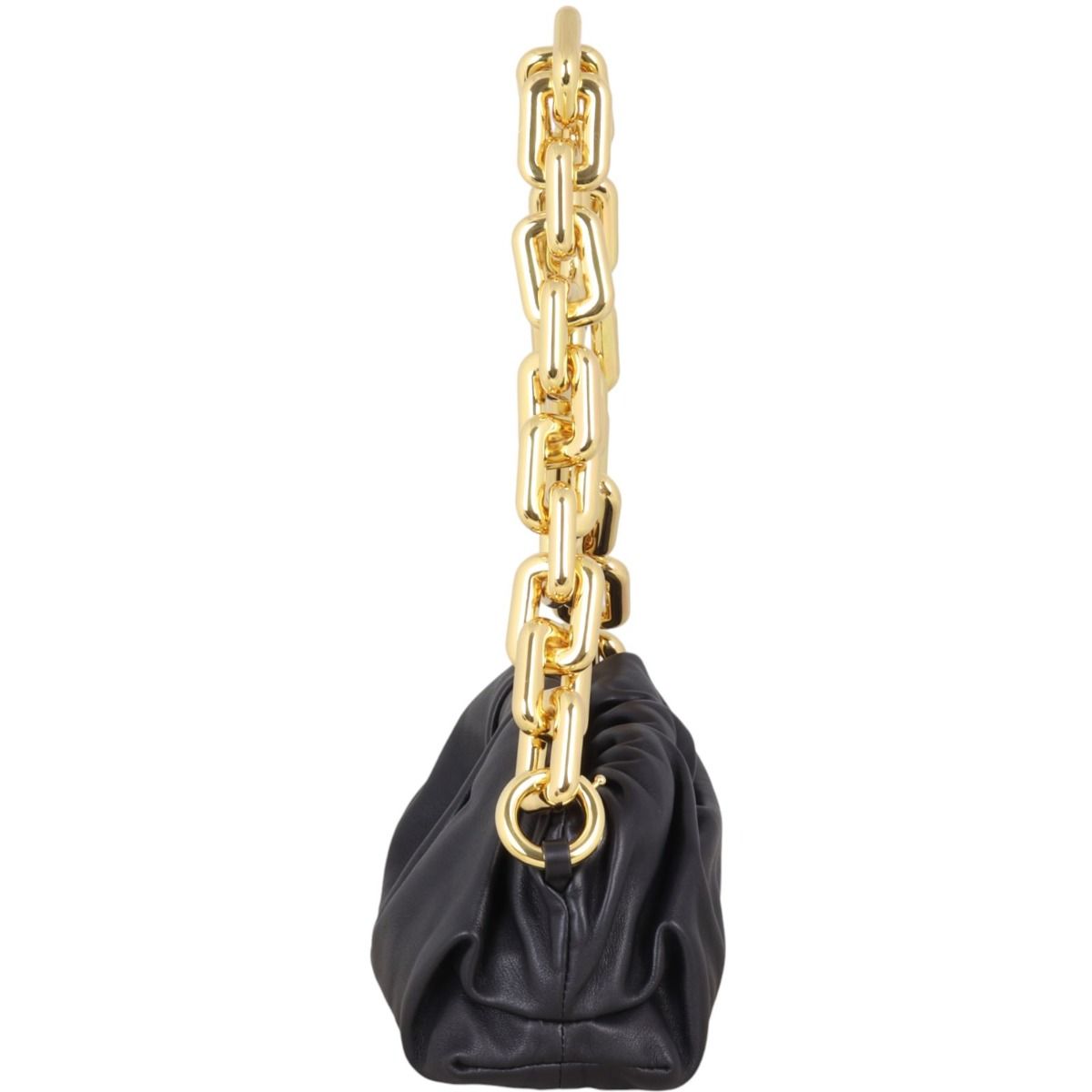 直営店☆BOTTEGA VENETA☆SALE! TEEN CHAIN POUCH バッグ Bottega Veneta Beige Leather Teen Chain Pouch Bag | Yoogi's