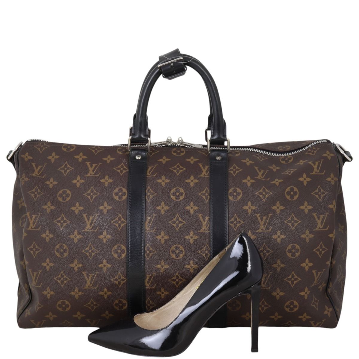 Louis Vuitton Keepall 45 Bandourliere Monogram Macassar
