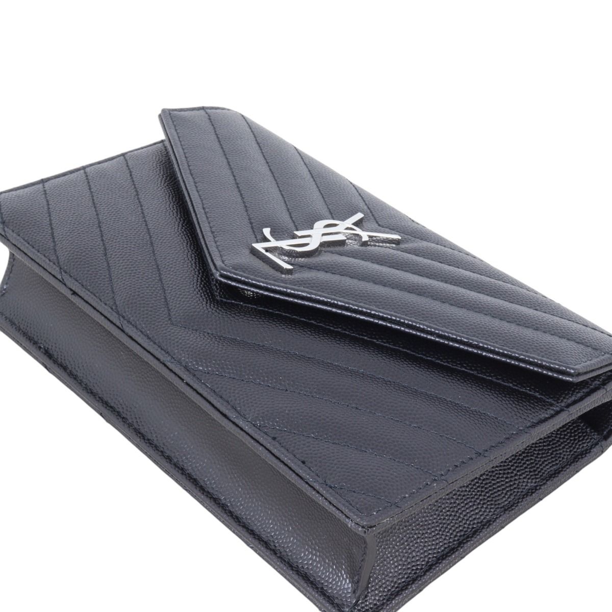 Saint Laurent Cassandre Envelope Chain Wallet Saint Laurent Cassandre Envelope Chain Wallet