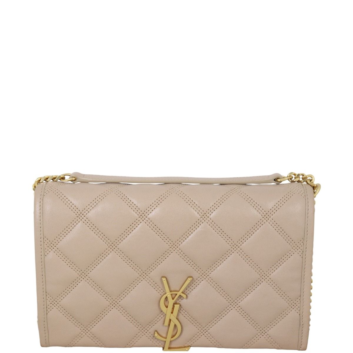 Ysl becky quilted mini puritan bag
