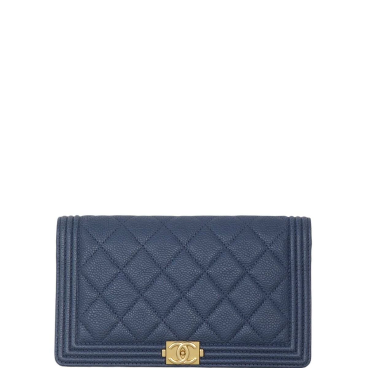 Chanel Boy Long Flap Wallet
