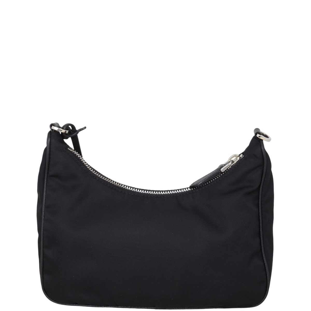 Prada black tessuto shoulder bag deals