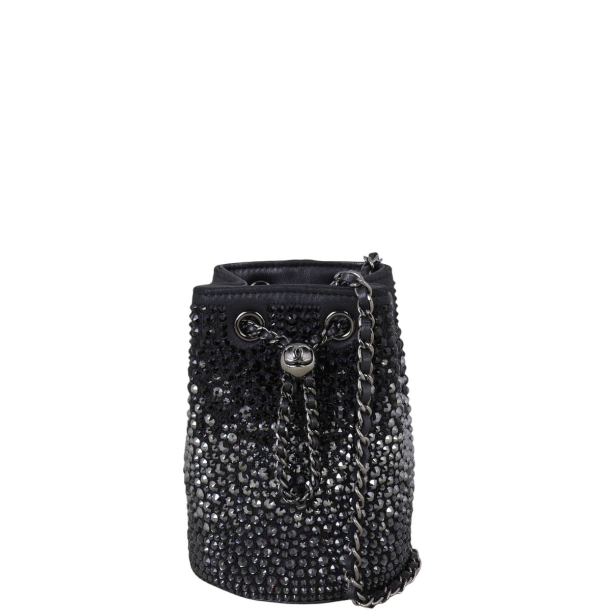 Chanel Strass Bucket Bag Mini