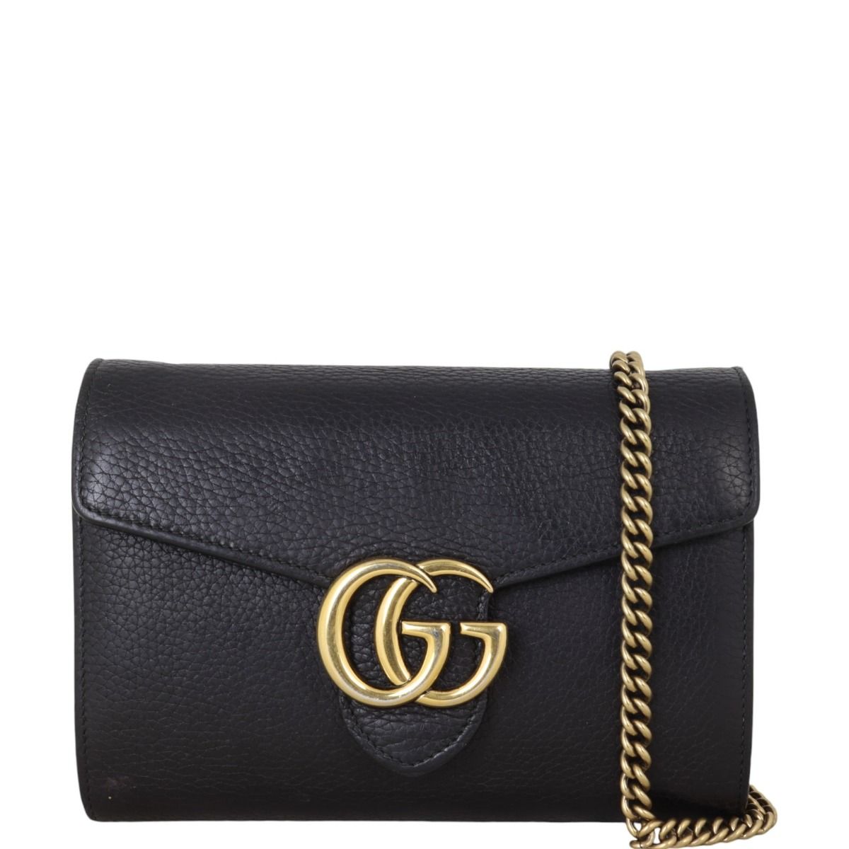 Gucci gg marmont 2.0 wallet on chain top