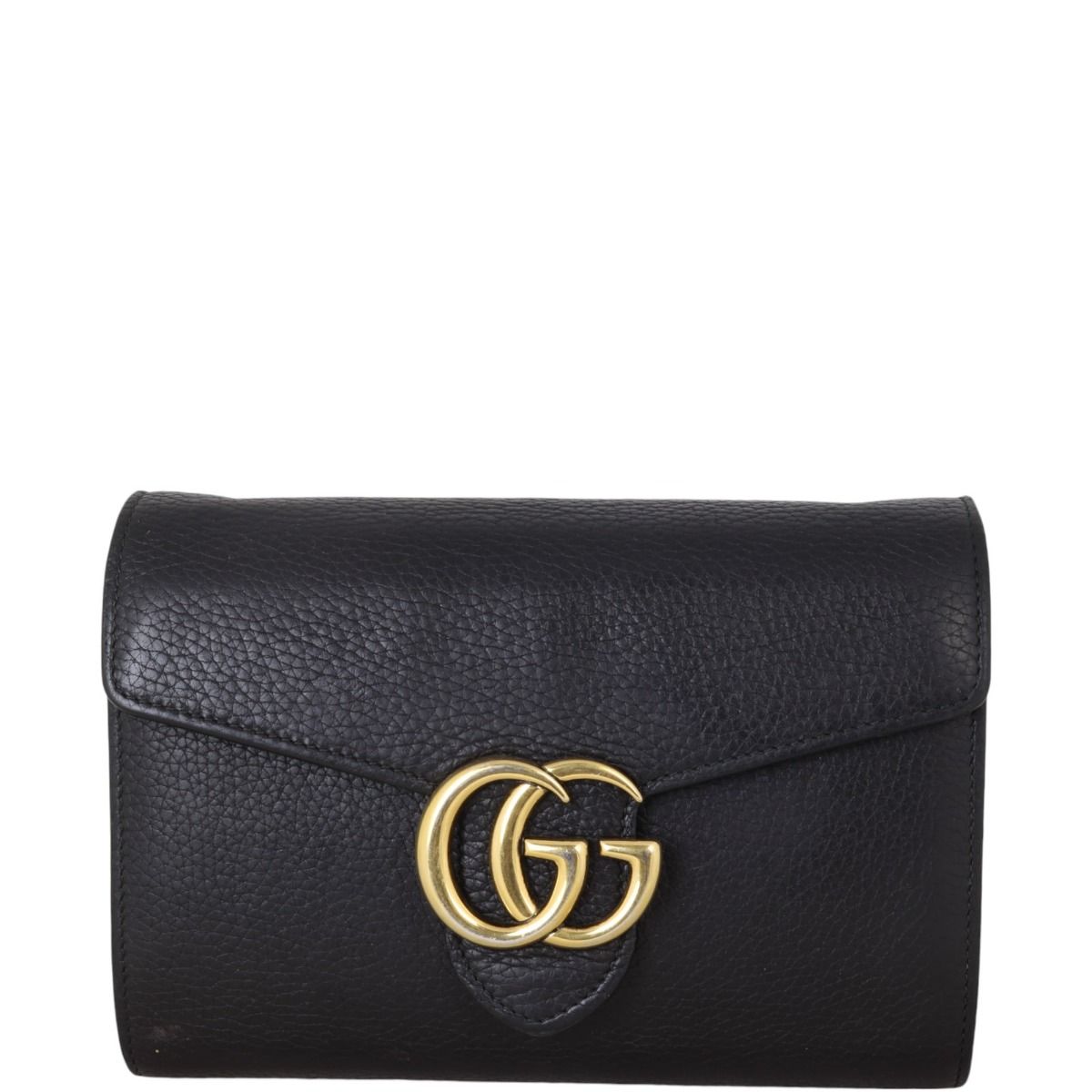 Gg marmont wallet on a chain top