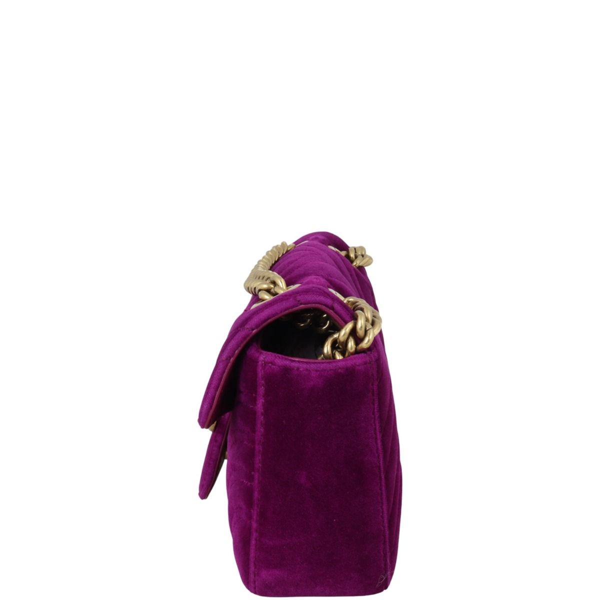 Gucci Marmont Velvet Mini Shoulder Bag