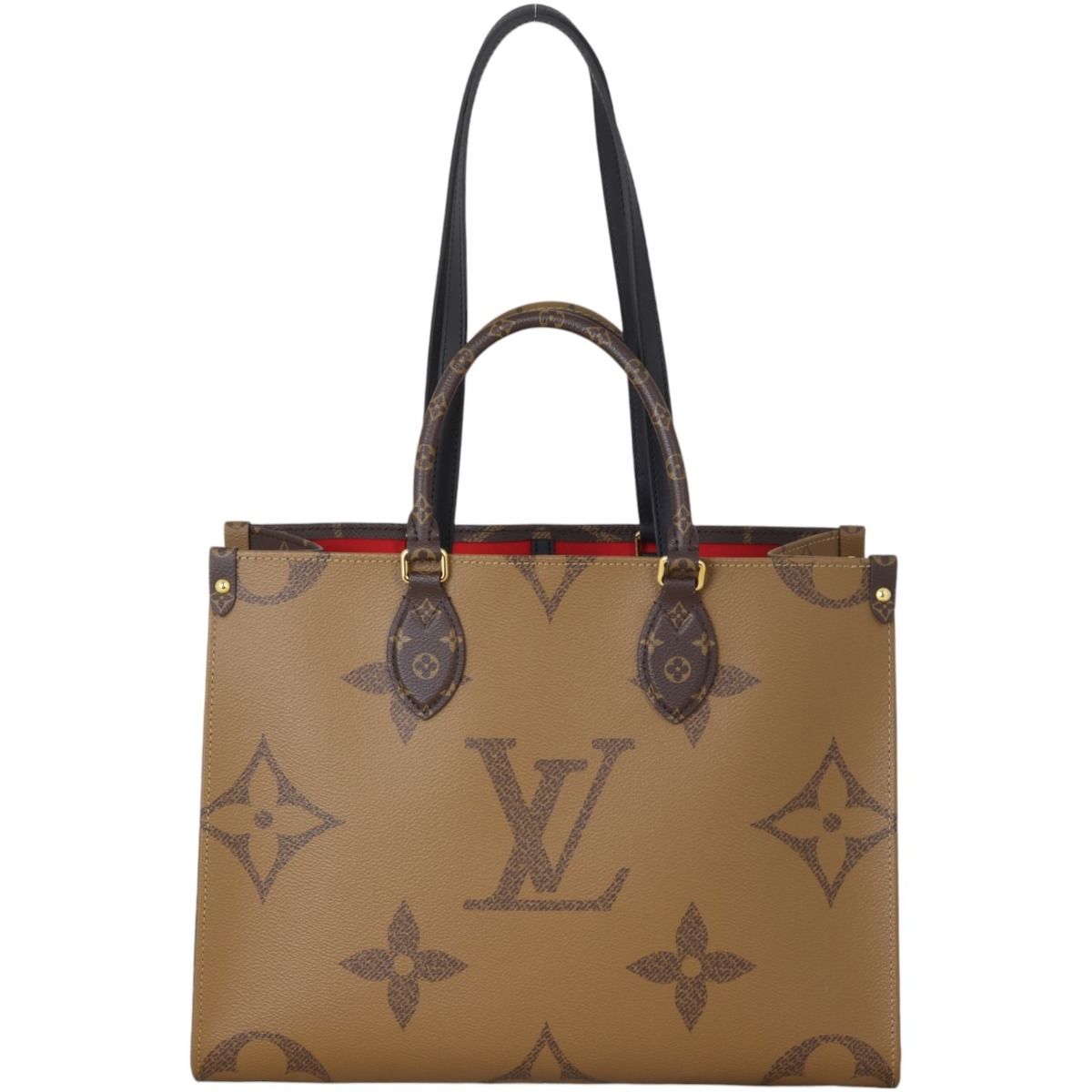 たくさん入る♪【LOUIS VUITTON】Onthego Giant Reverse MM Louis Vuitton OnTheGo MM Monogram Giant Reverse