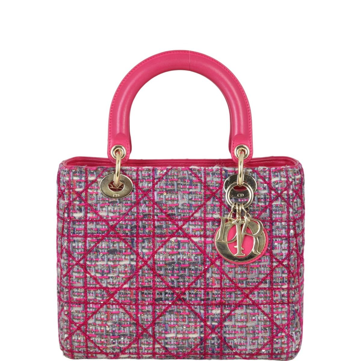 Dior Lady Dior Medium Tweed