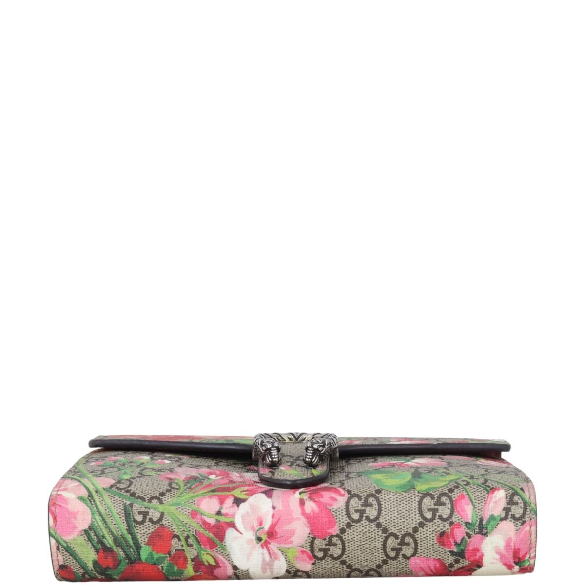Gucci dionysus bloom wallet on chain discount