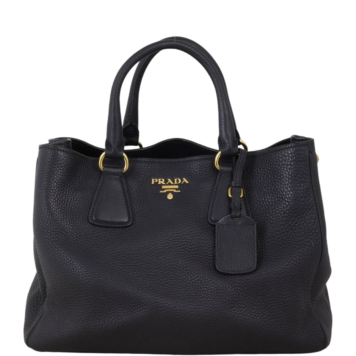 Prada vitello daino tote sales