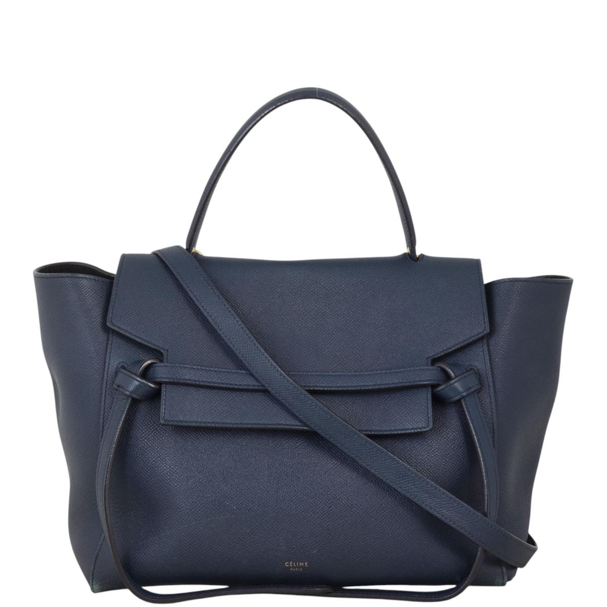 Celine grained calfskin mini belt bag top