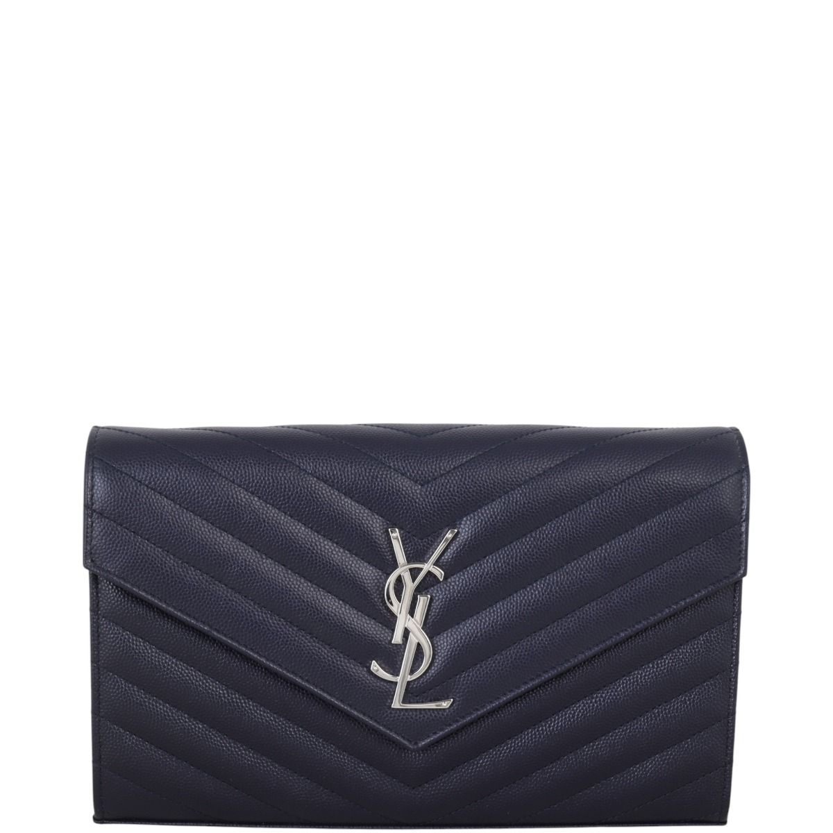 Saint laurent college chain wallet on sale