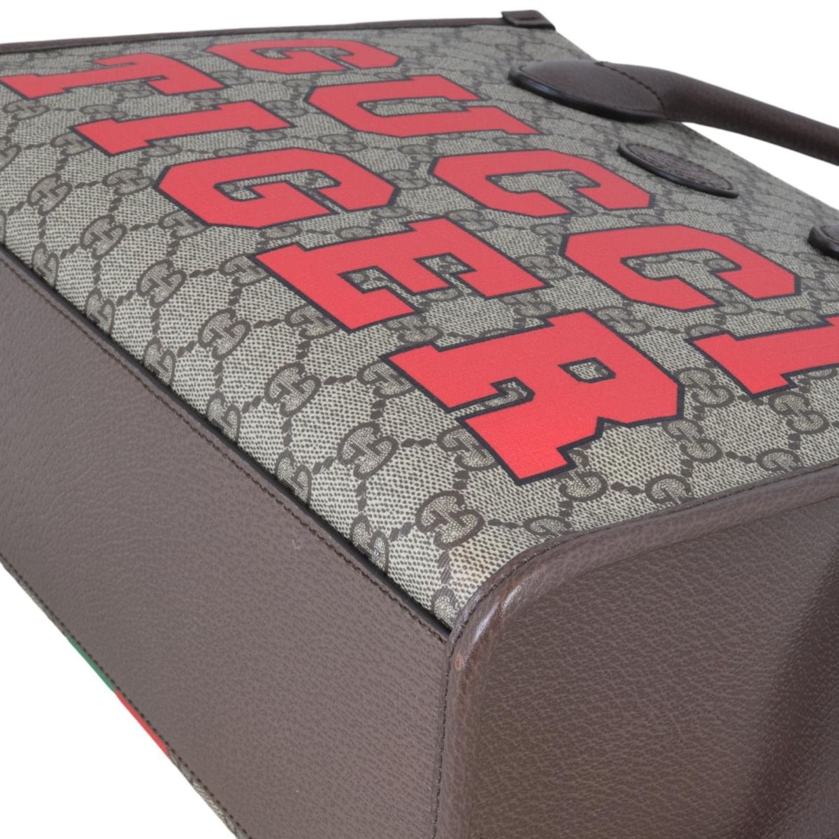 Gucci Tiger GG Supreme Interlocking G Tote Small