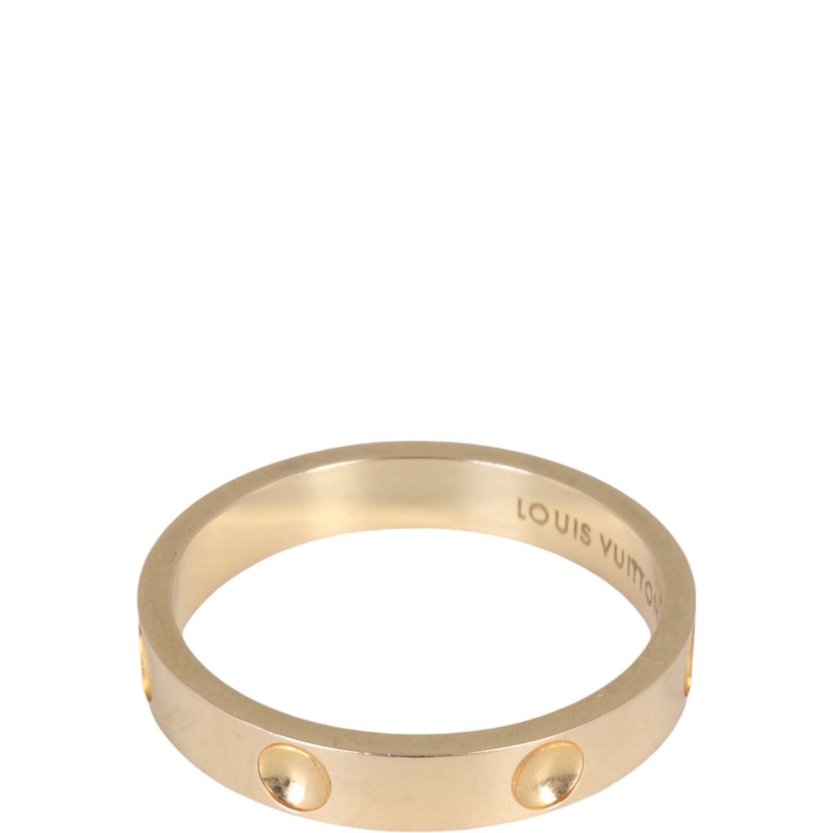 Louis vuitton rose gold ring shop