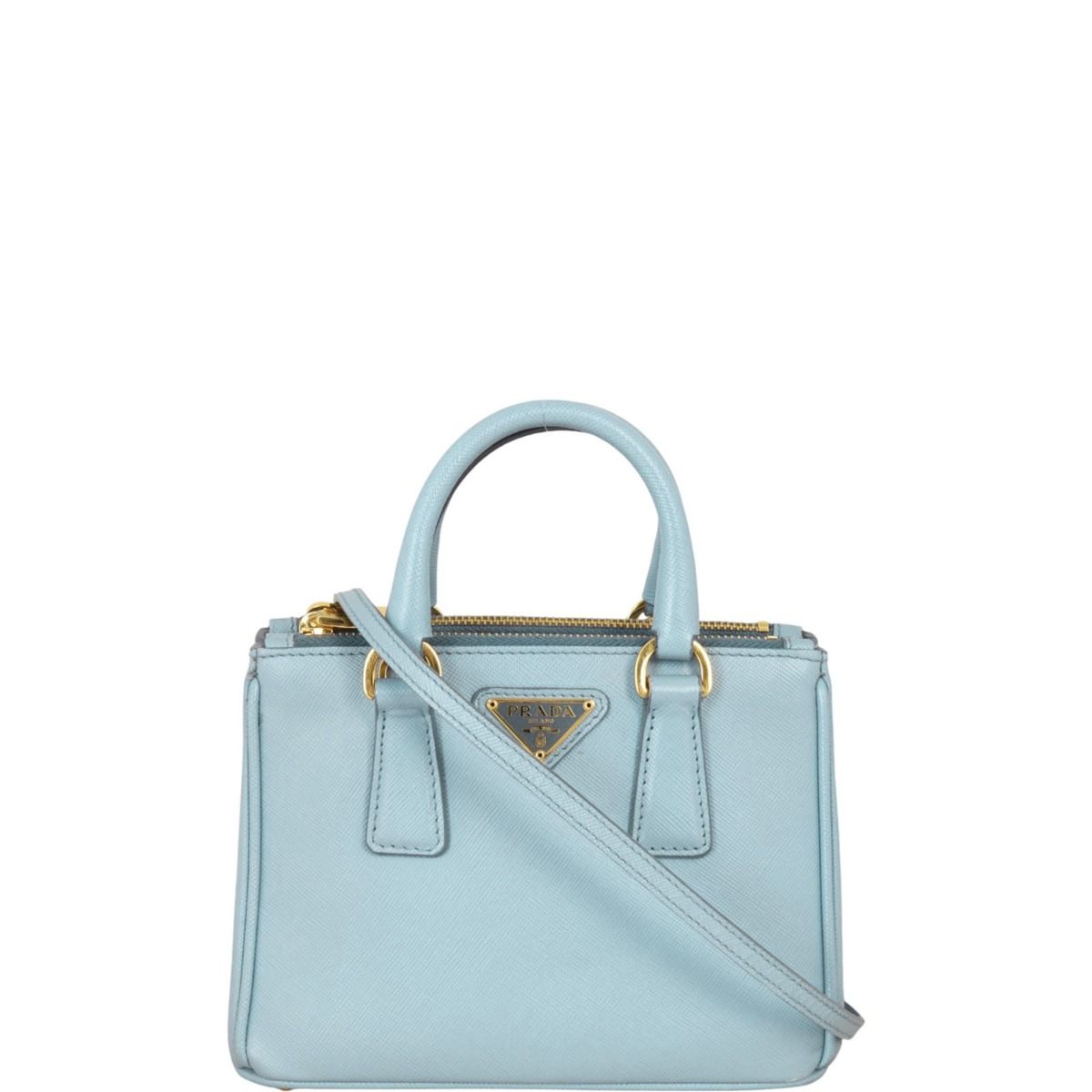 Prada mini saffiano lux tote clearance