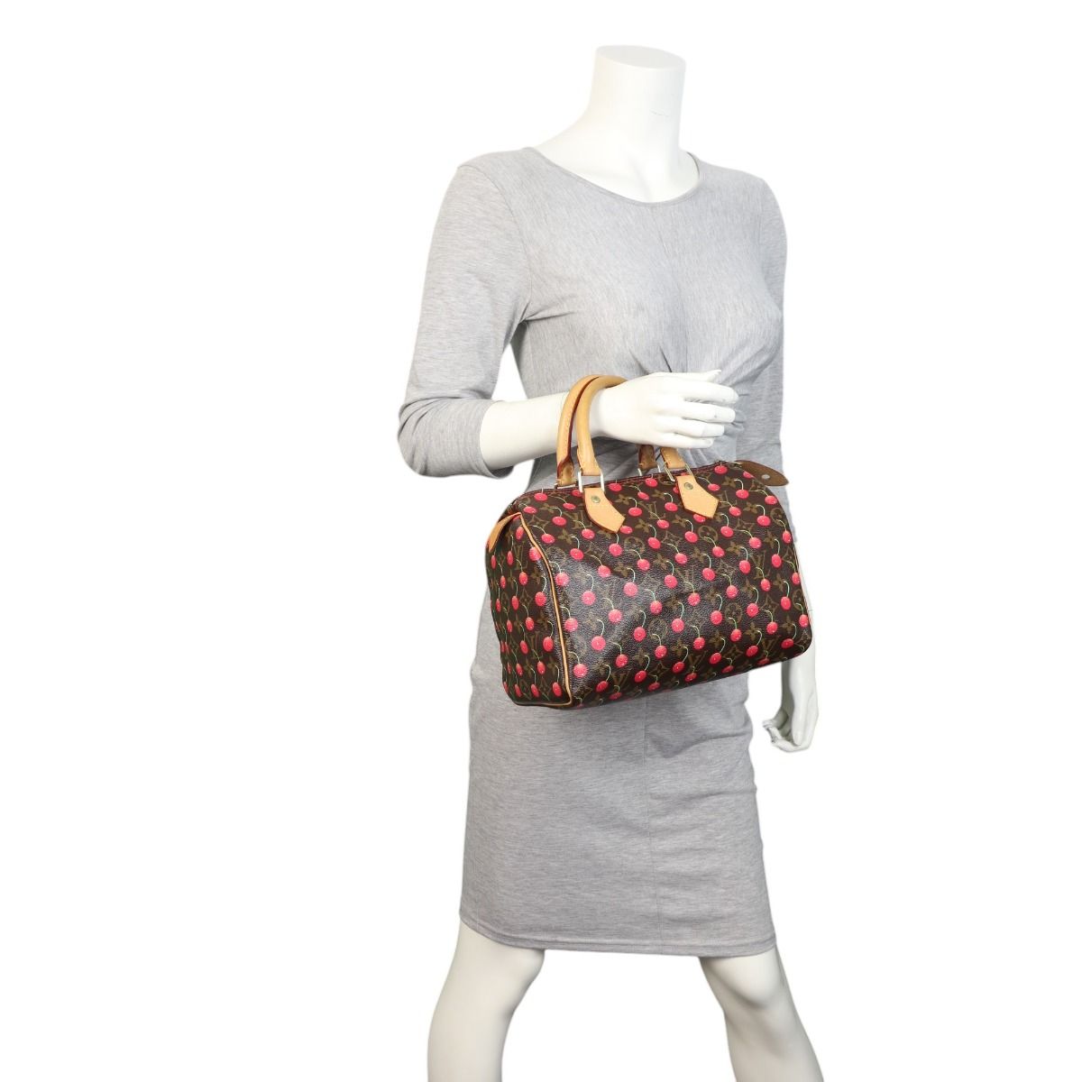 *お洒落に決まる* 【Louis Vuitton】スチーマー WW 25SS LEMON Louis Vuitton Speedy 25 Monogram Cerises