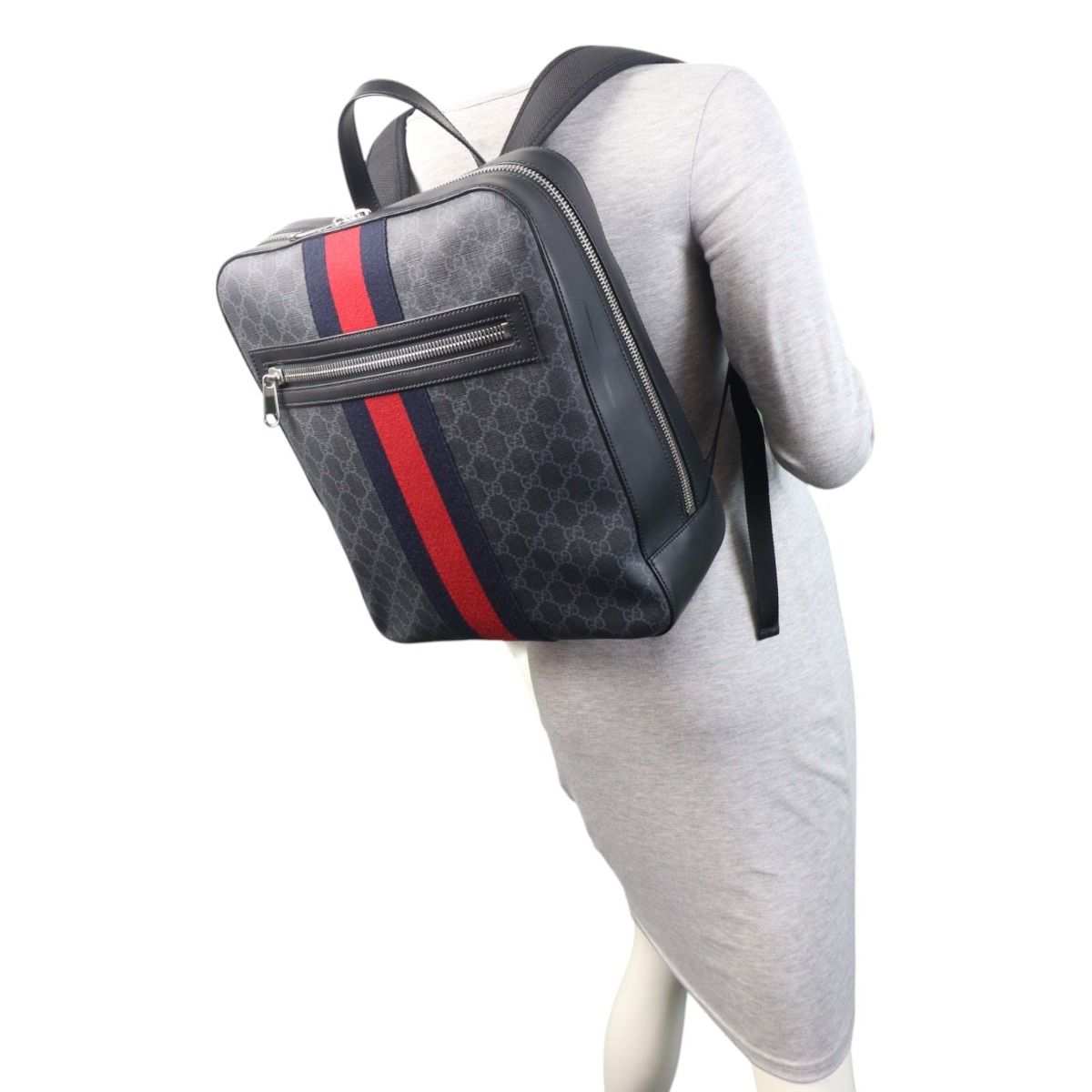 Gucci GG Supreme Web Backpack