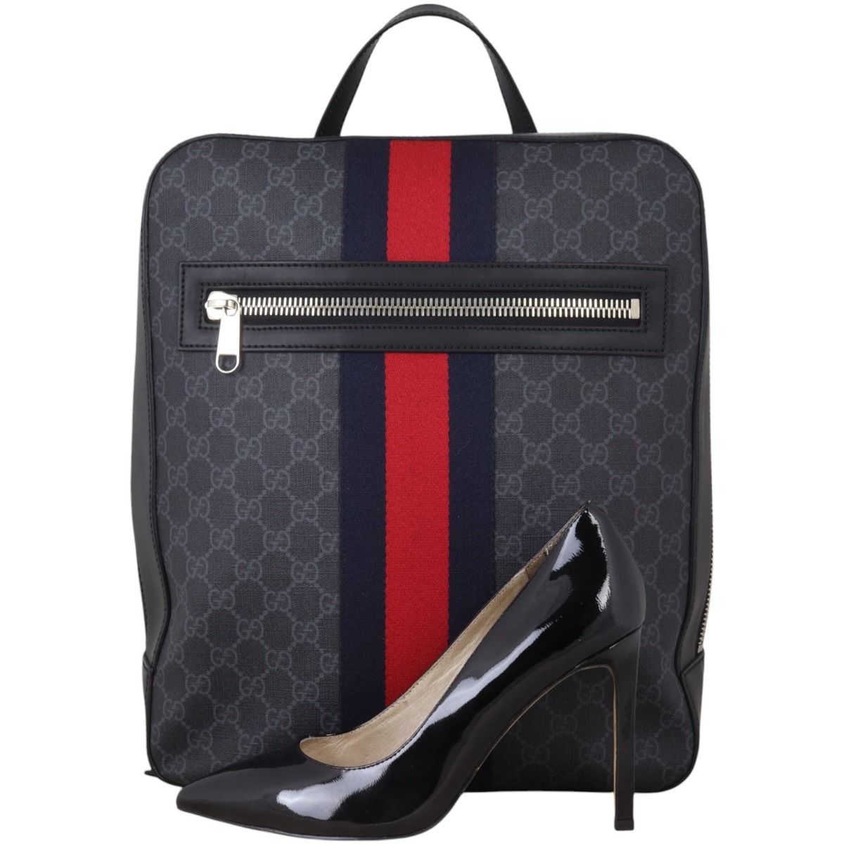 Gucci GG Supreme Web Backpack