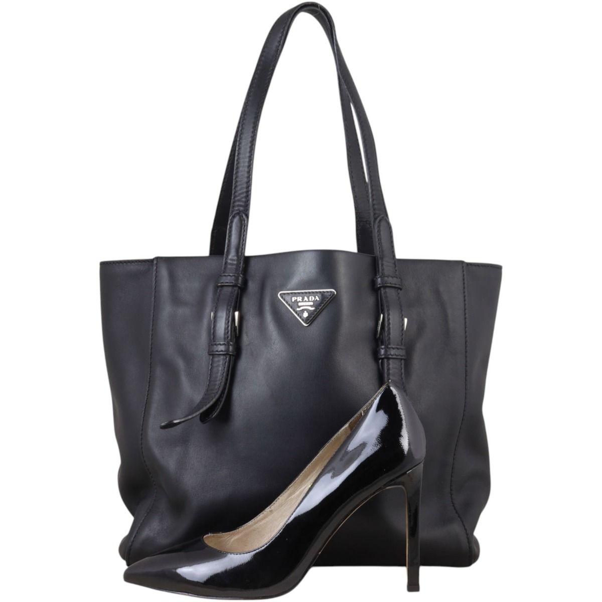 Prada Saddle Stitch City Sport Tote