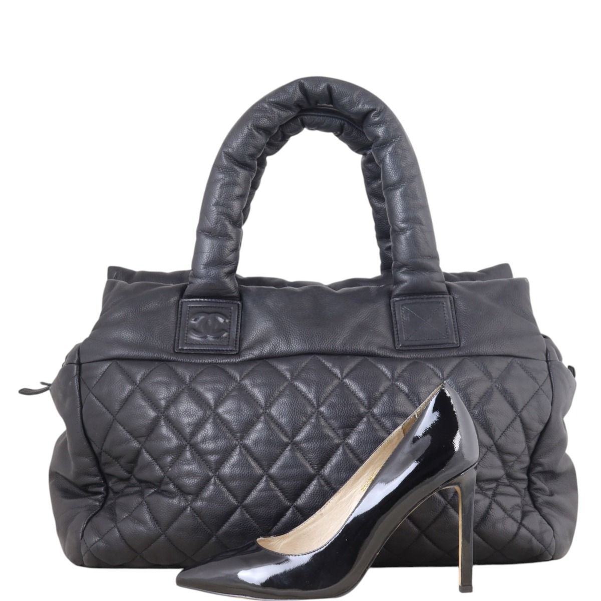AMAIL Quilting boston bag ブラック