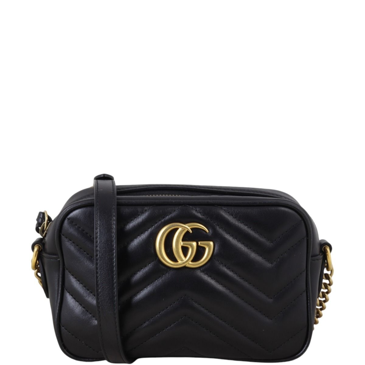Gucci gg marmont mini camera bag top