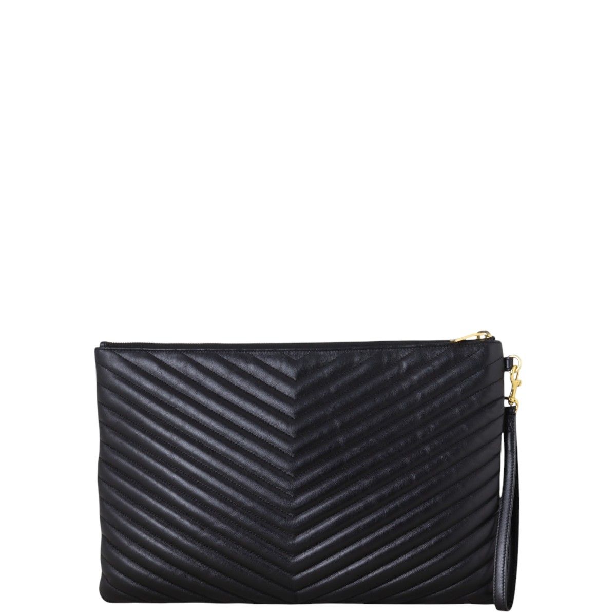Saint Laurent Cassandre Monogram Matelasse Tablet Pouch