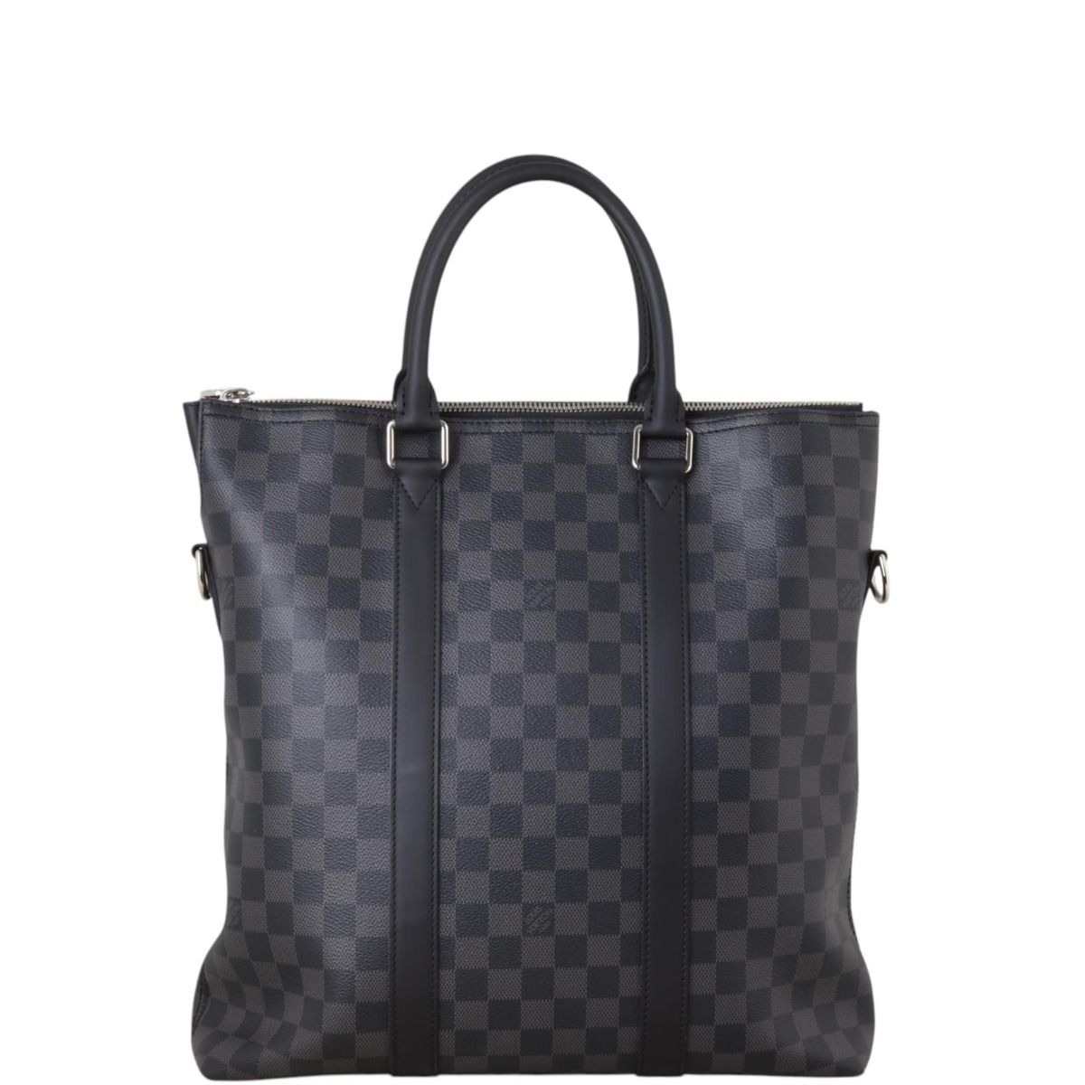 【楽ギフ_包装】 Louis Graphite Damier Tote Anton Vuitton バッグ