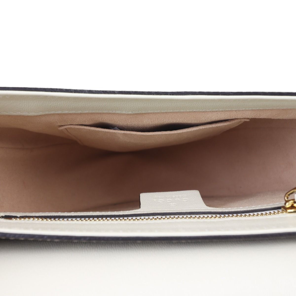 Gucci GG Supreme Padlock Small Saddle Crossbody Bag