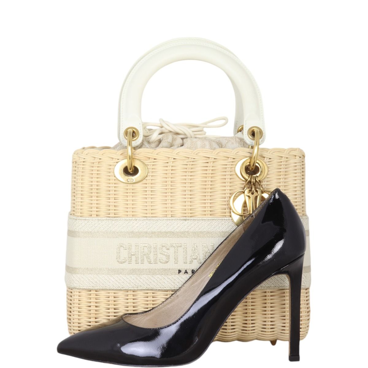 Dior Lady Dior Wicker Oblique Medium
