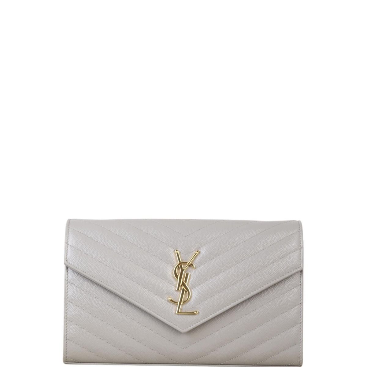 24PF new/Saint Laurent カッサンドル・マトラッセウォレット カサンドラ SAINT LAURENT マトラッセ マルチフォールド