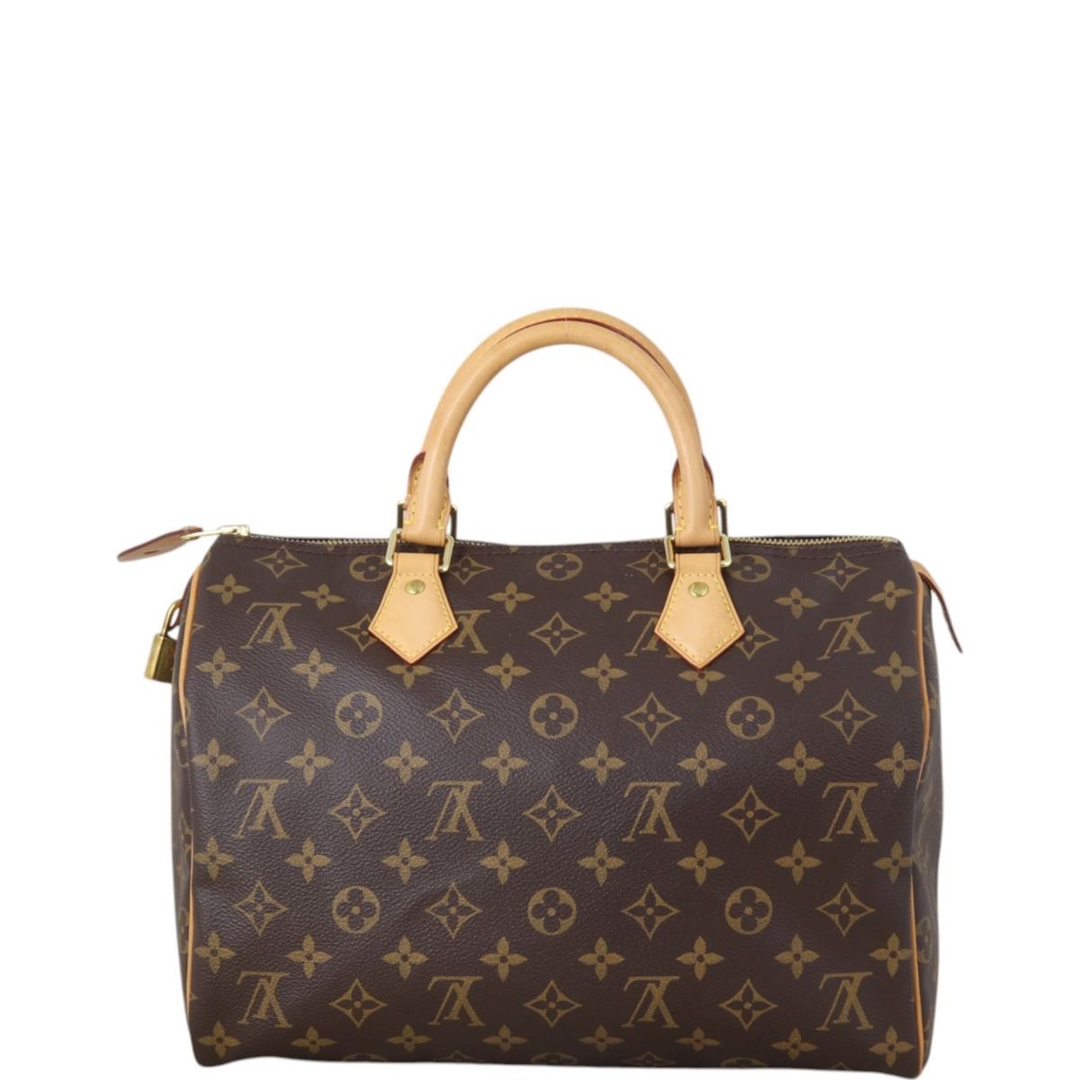 【25FW 小洒落たラベル模様】Louis Vuitton バッグ スピーディ30 Louis Vuitton LV speedy 25 New Black Leather ref.399983