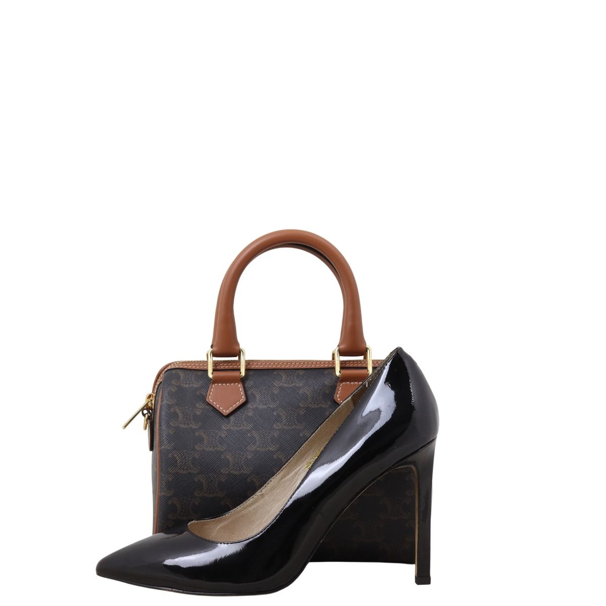 【国内発送】SMALL BOSTON CUIR TRIOMPHE セリーヌ CELINE CELINE セリーヌ SMALL BOSTON CUIR TRIOMPHE