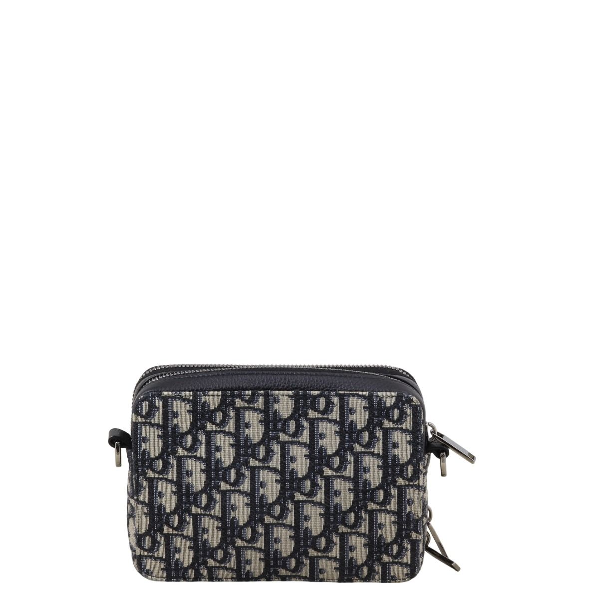＊韓国＊［DUBLEVE］DUBLEVE JACQUARD POUCH Dior Explorer Pouch With Strap In Beige and Black Dior