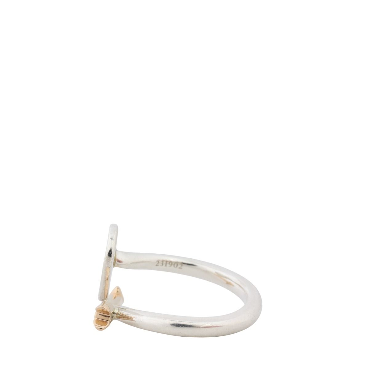 【Tiffany & Co】Return to Tiffany Lovestruck Heart Tagリング Tiffany Lovestruck Heart Tag Ring in Silver and Rose Gold