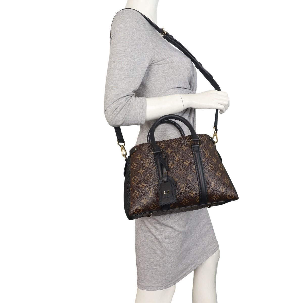 【希少】 LOUIS VUITTON LV Monogram Soufflot BB ハンドバッグ Louis Vuitton Soufflot BB Monogram
