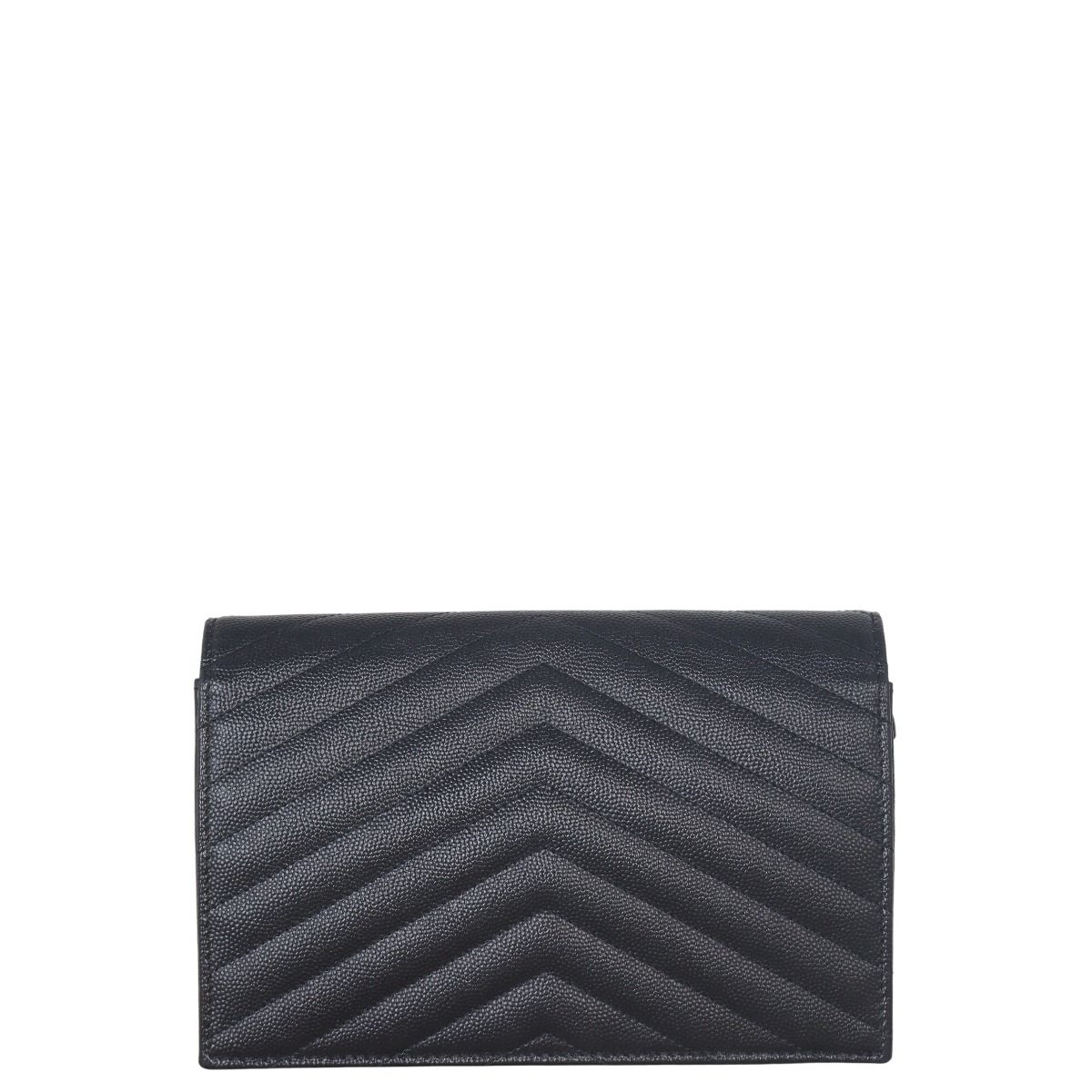 Saint Laurent Cassandre Envelope Chain Wallet